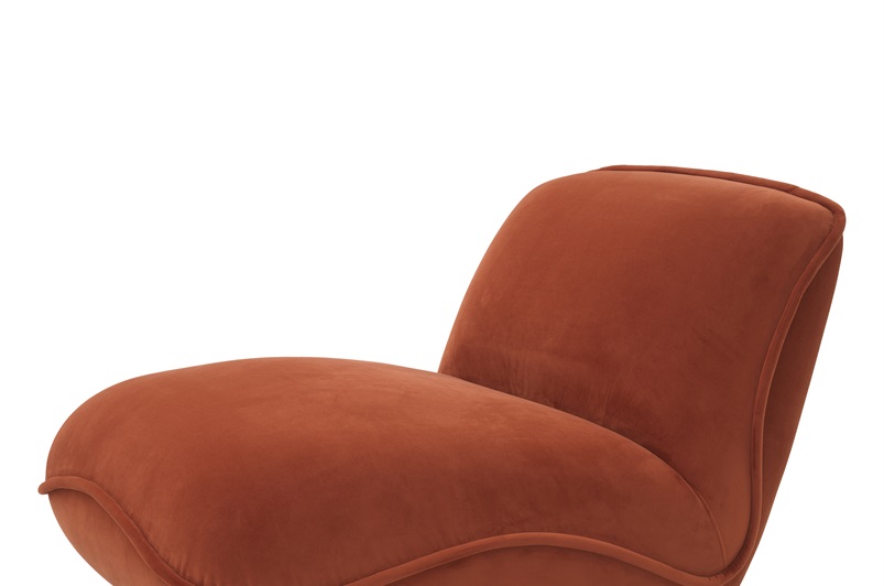 Chair Relax savona orange velvet