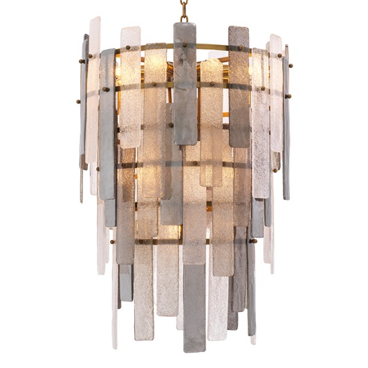 Chandelier Greyson antique brass finish