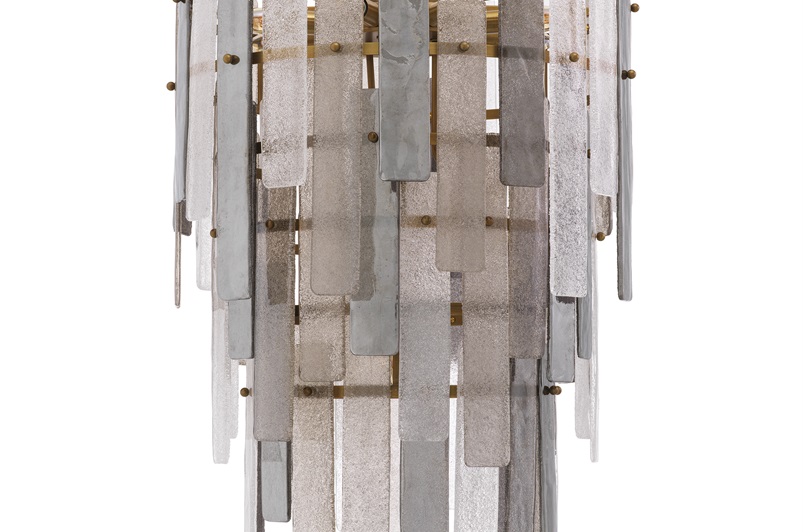 Chandelier Greyson antique brass finish