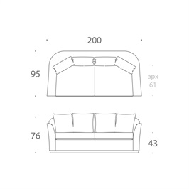 Verity 2.5 Seater Sofa