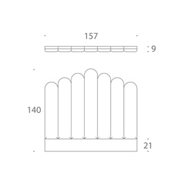 Adalyn Headboard 08, King - High