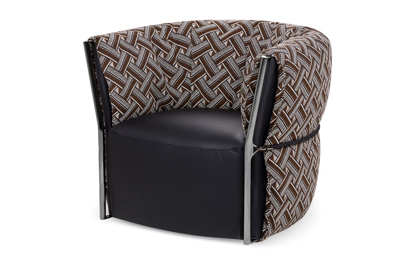 Belt Swivel Armchair