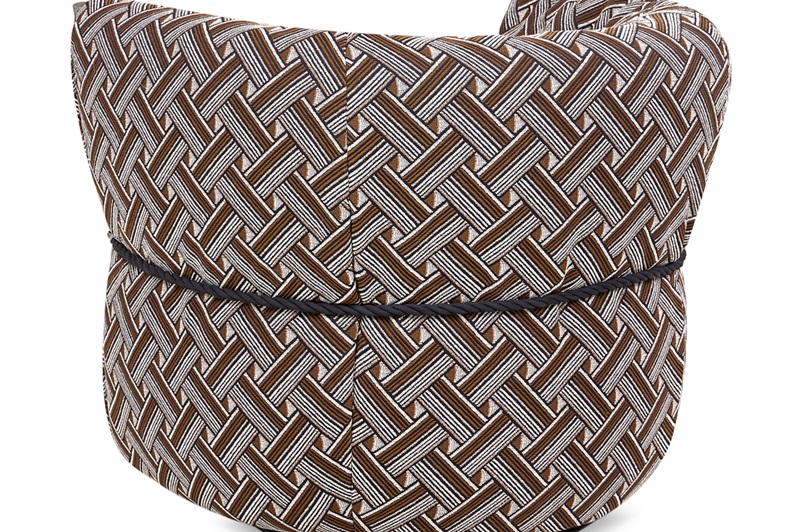 Belt Swivel Armchair