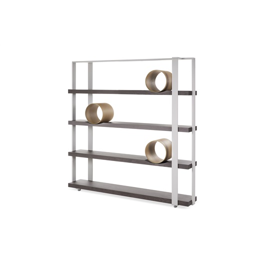 O Bookcase with Cylinders