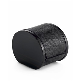 Ebony Black Leather