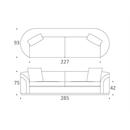 Anderson, 3.5 seater