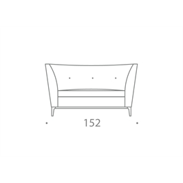 1.5 seater sofa