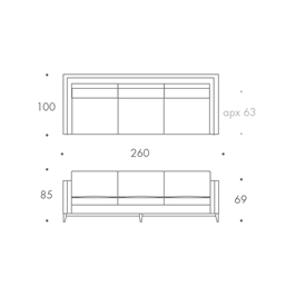 3.5 Seater Sofa