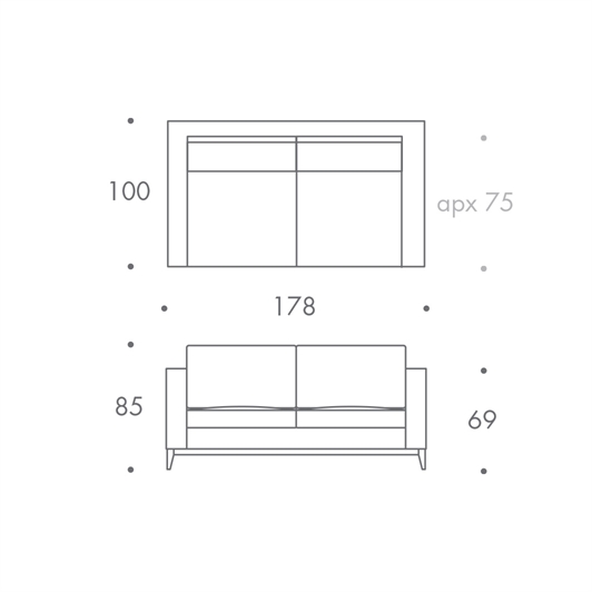 2 Seater Sofa