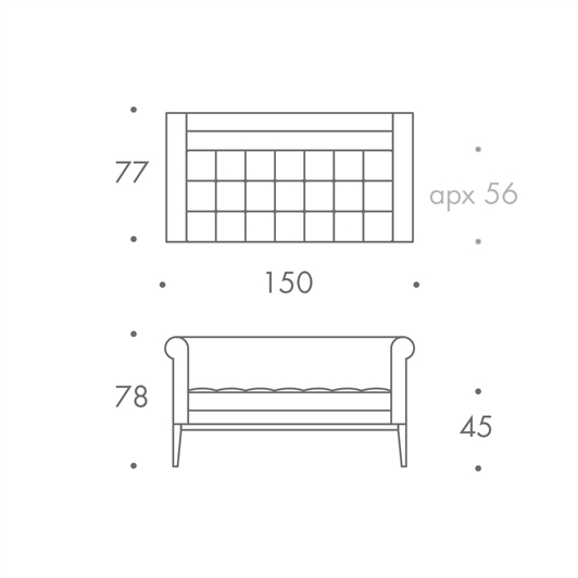 2 Seater Sofa