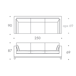 3.5 Seater Sofa