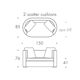 2 Seater Sofa