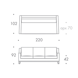 3 Seater Sofa