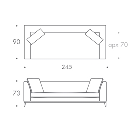 3.5 Seater Sofa