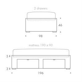 Single bed