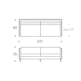 3 seater