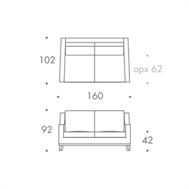 2 Seater Sofa