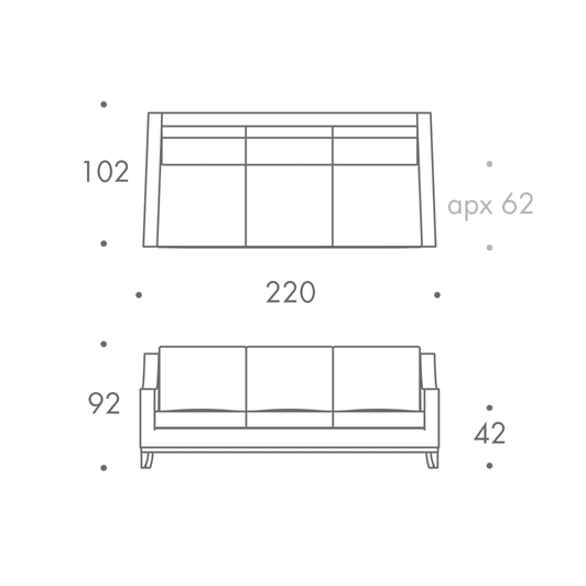 3 Seater Sofa
