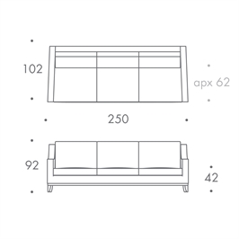 3.5 Seater Sofa