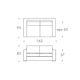2 Seater Sofa