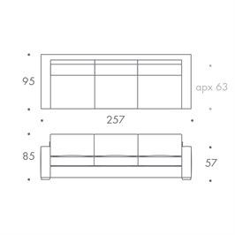 3.5 Seater Sofa