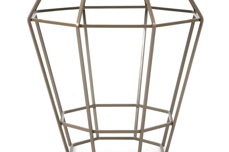 Gold Side Table