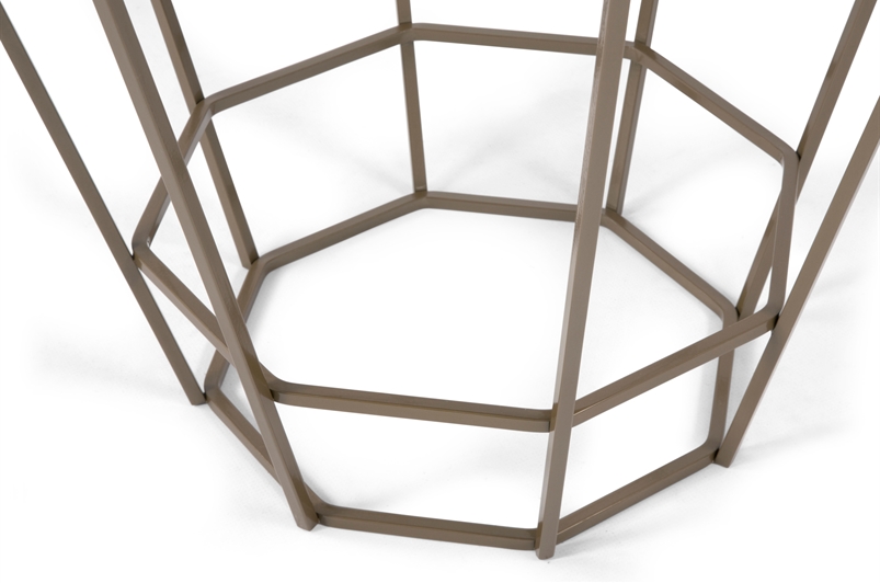 Gold Side Table