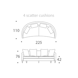 3 seater sofa
