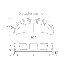 4 seater sofa