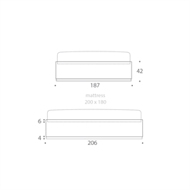 Super King Bed Base