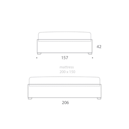Kingsize Bed Base