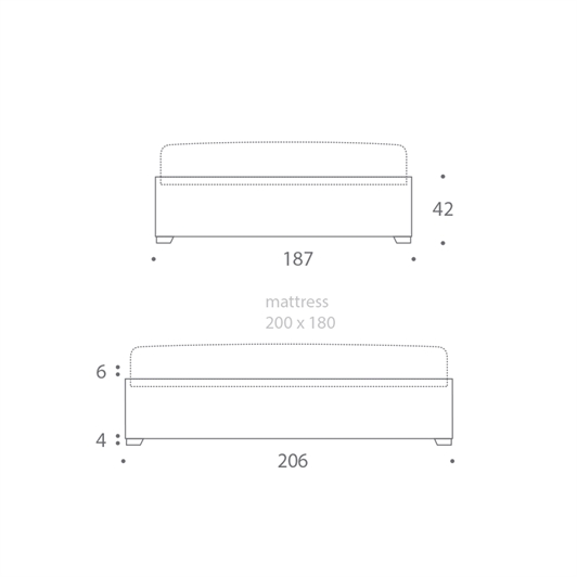 Super Kingsize Bed Base