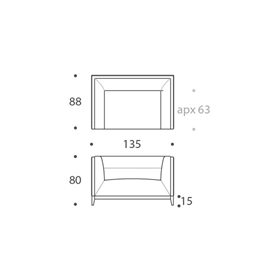 1.5 seater