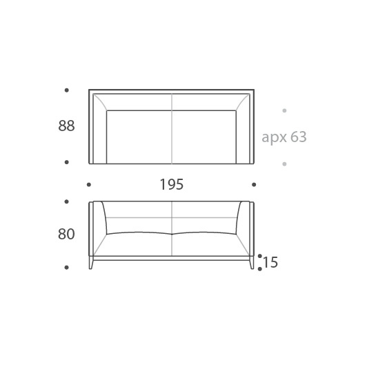 2.5 seater