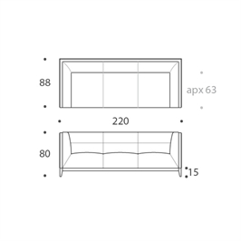 3 seater
