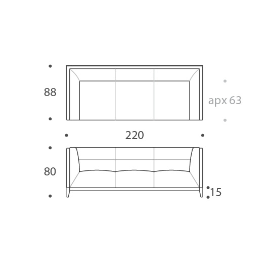 3 seater