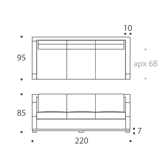 3 Seater