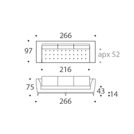 3 Seat Sofa