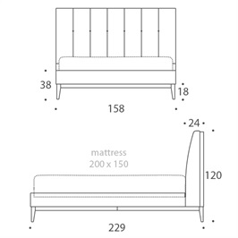 King bed