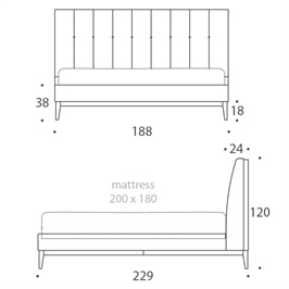 Super king bed