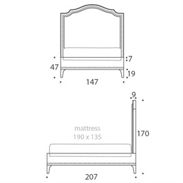 Double bed