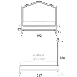 Super king bed