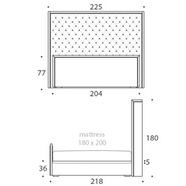 Super king bed