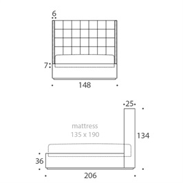 Double bed