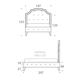 Double bed